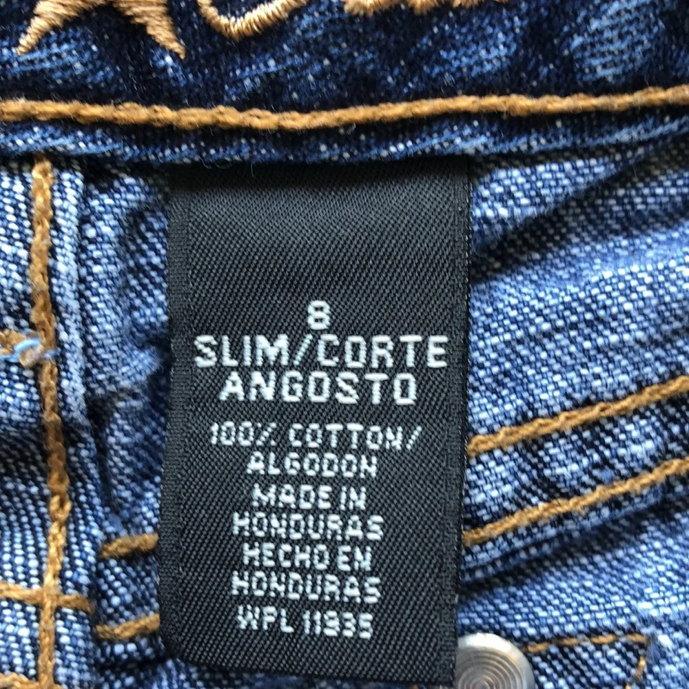 Arizona Jean Co. Girls Slim Denim Shorts - Picture 5 of 7